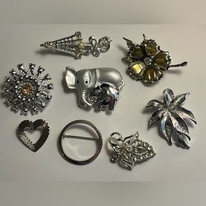 Brooch Pin Jewelry Lot Vintage-MOD (lot A)